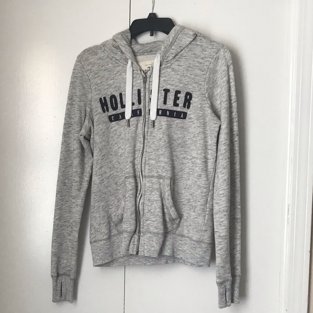 Womens Hollister Zip Up Hoodie